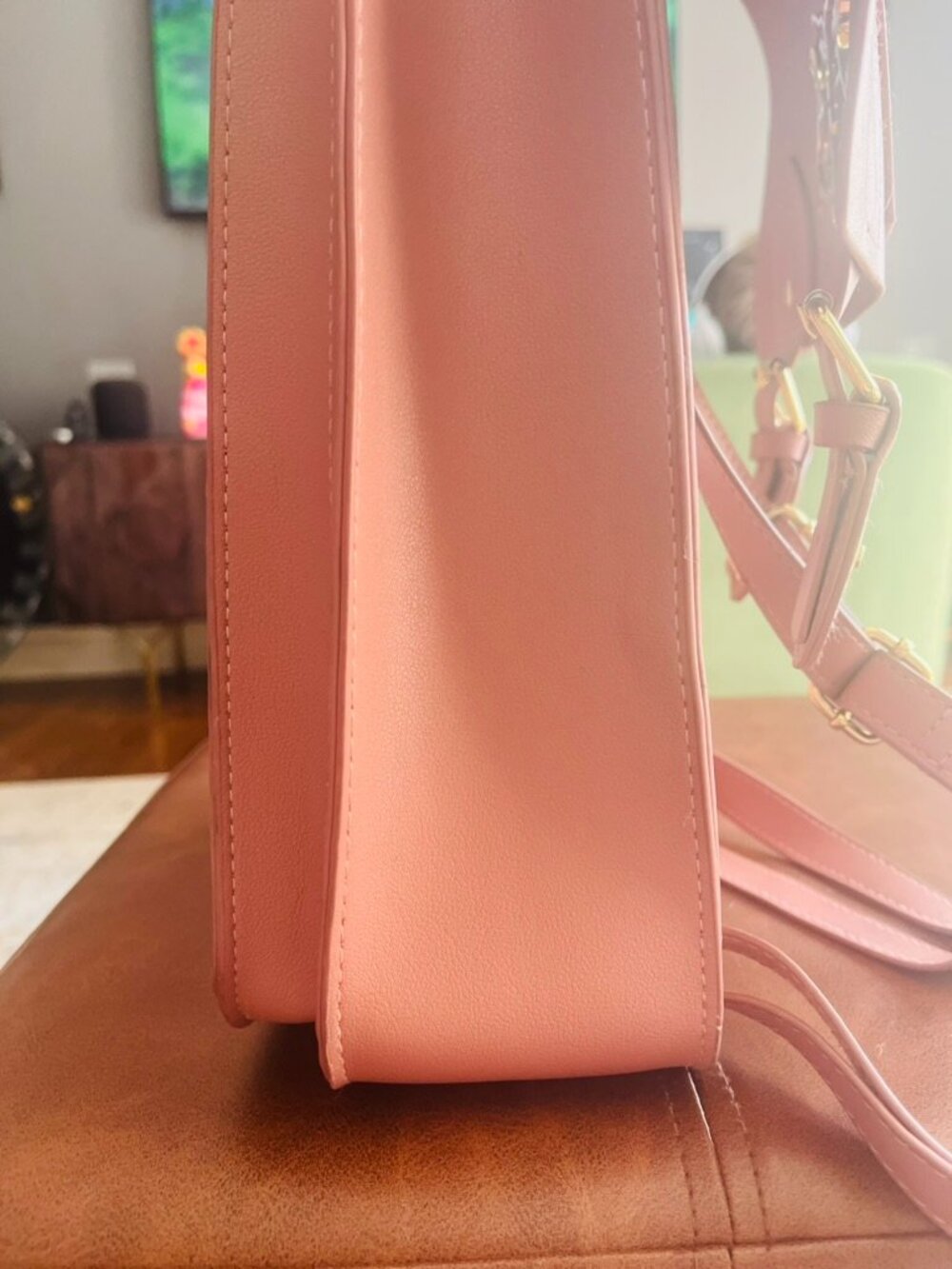 Harry Potter Hogwarts Argyle Trunk Mini Backpack - Picture 3 of 3